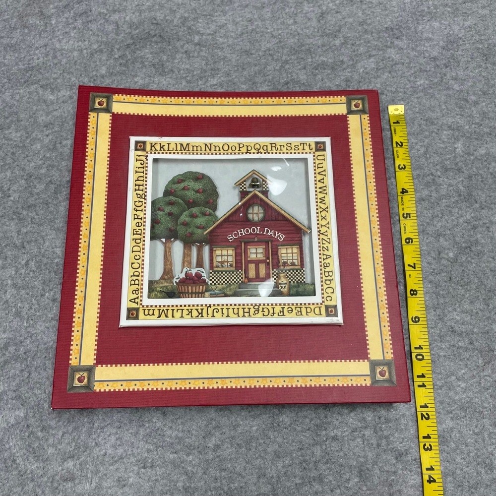 2005 Debbie Mumm School Days Keepsake Memory Pocket Album K-12 Red Scrapbook - Picture 15 of 16